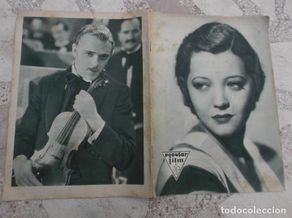 Cinéma: Popular film nº 280, 1931, Anita Page, Greta Garbo, Anna May Wong, portada Sylvia Sidney